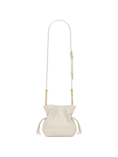 Saint Laurent mini Jamie bucket bag - White - zdjęcie produktu nr 2