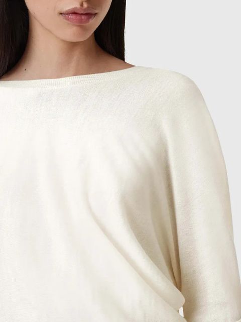 AllSaints sweter wełniany JULIEANA damski kolor biały W035KB