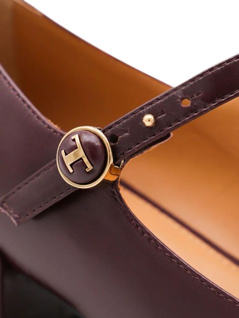 Tod's 35mm Mary Jane block-heel pumps - Red - zdjęcie produktu nr 2