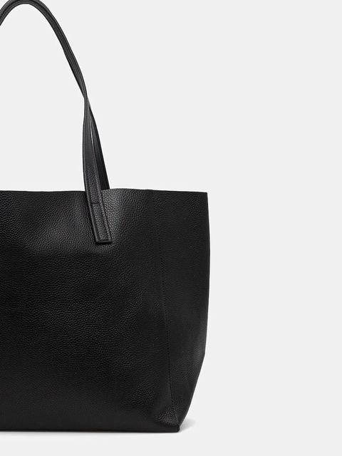 Kurt Geiger London torebka skórzana CHELSEA kolor czarny 5075500109