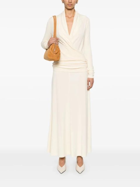 TOTEME jersey maxi skirt - Neutrals - zdjęcie produktu nr 2