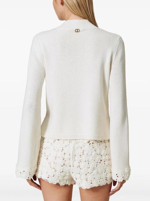 TWINSET embroidered-design T-shirt - White