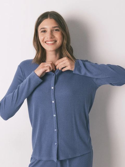 women'secret komplet plażowy damska kolor niebieski 3592447