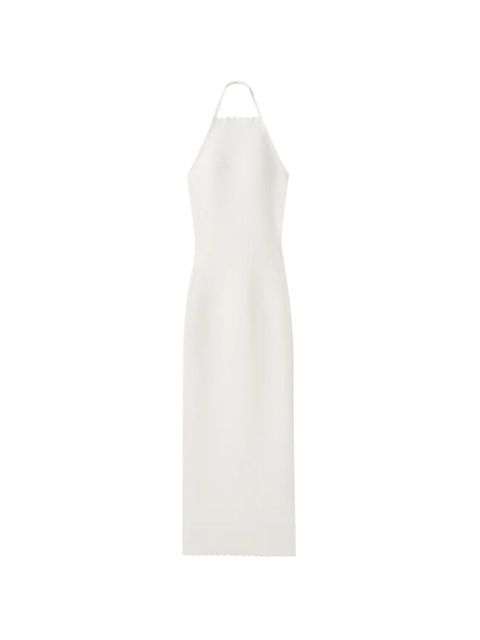 Jacquemus The Tablier halter-neck midi dress - White - zdjęcie produktu nr 1