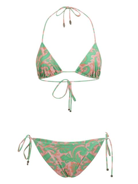 ETRO paisley-print bikini - Green - zdjęcie produktu nr 1
