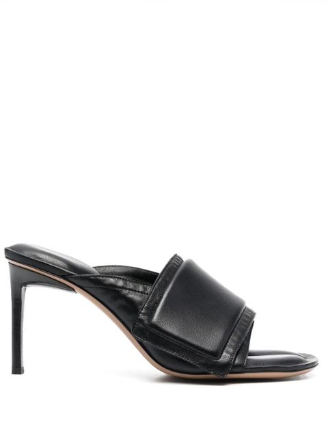 Jacquemus Les Mules Aqua 80mm leather mules - Black - zdjęcie produktu nr 1