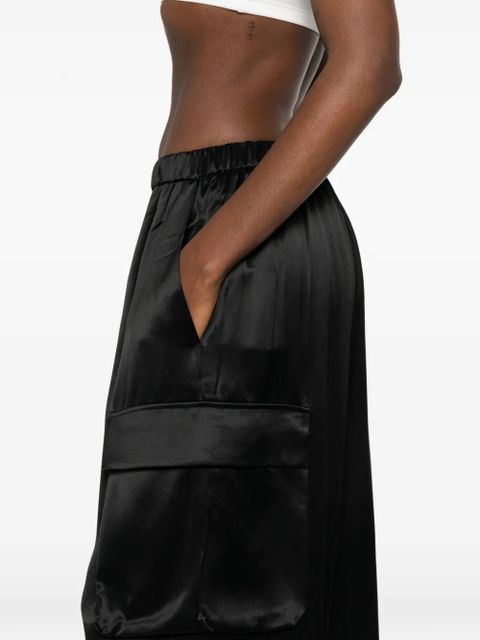 The Frankie Shop cargo pocket trousers - Black