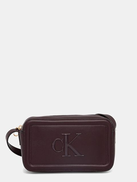 Calvin Klein torebka kolor brązowy LV04F3220G - zdjęcie produktu nr 1