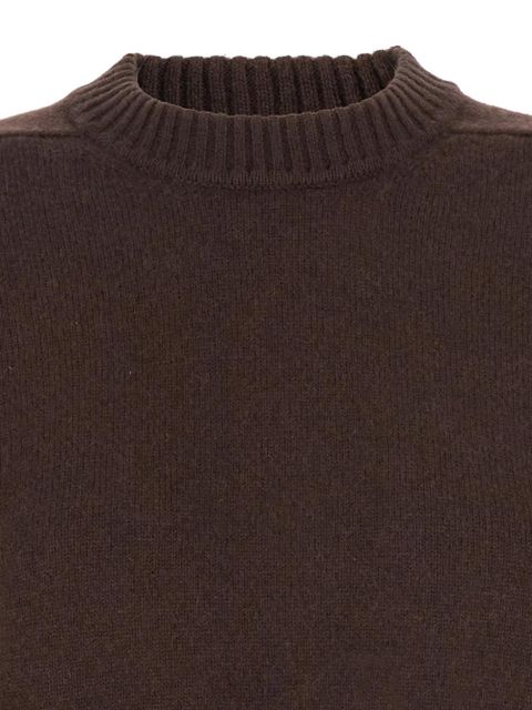 LouLou de Saison Baltra ribbed-neck sweater - Brown