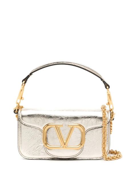 Valentino Garavani small Locò shoulder bag - Metallic - zdjęcie produktu nr 1