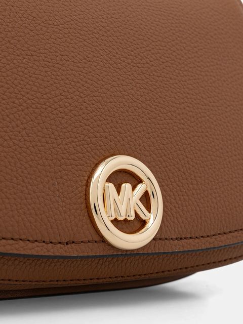 MICHAEL Michael Kors torebka skórzana kolor brązowy 30R6GY5S2L