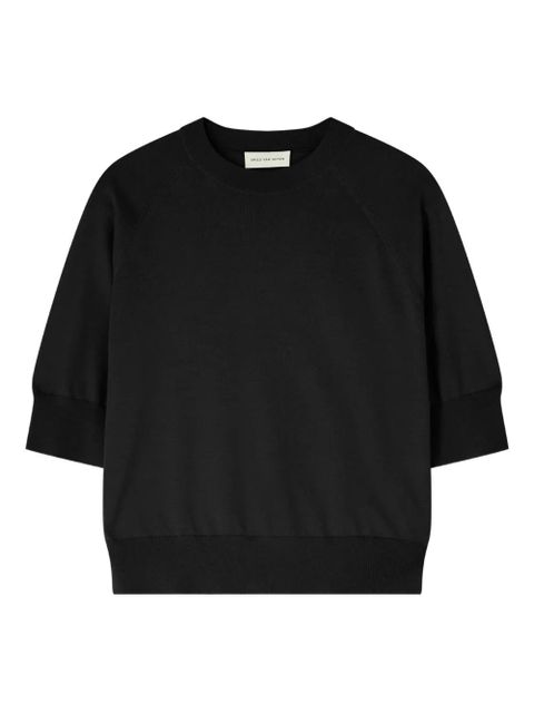 DRIES VAN NOTEN merino sweater - Black - zdjęcie produktu nr 1