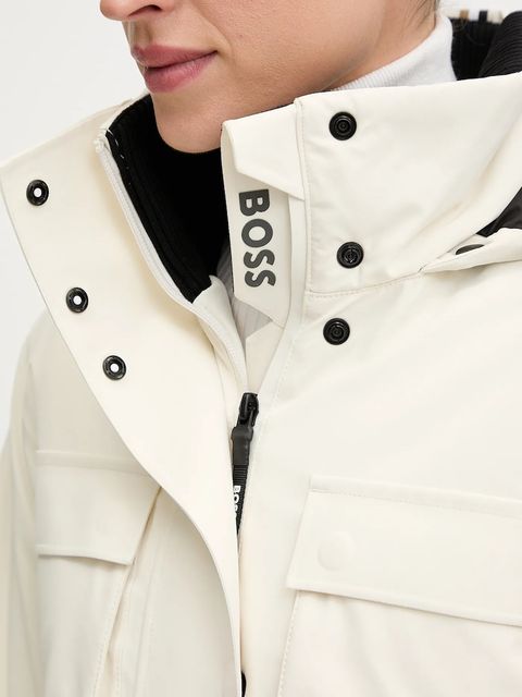 BOSS kurtka narciarska kolor beżowy 50544369