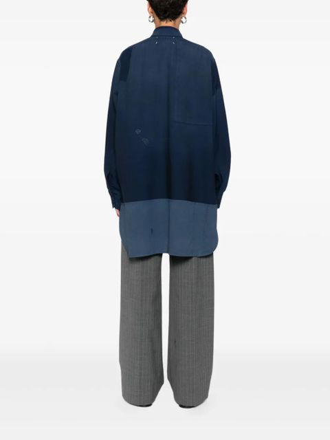 Maison Margiela Long-sleeved Shirt - Blue