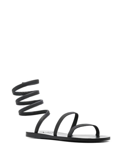 Ancient Greek Sandals strappy leather sandals - Black - zdjęcie produktu nr 2