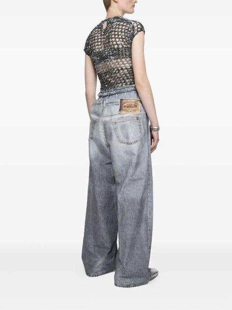 Acne Studios tiered jeans - Grey - zdjęcie produktu nr 2