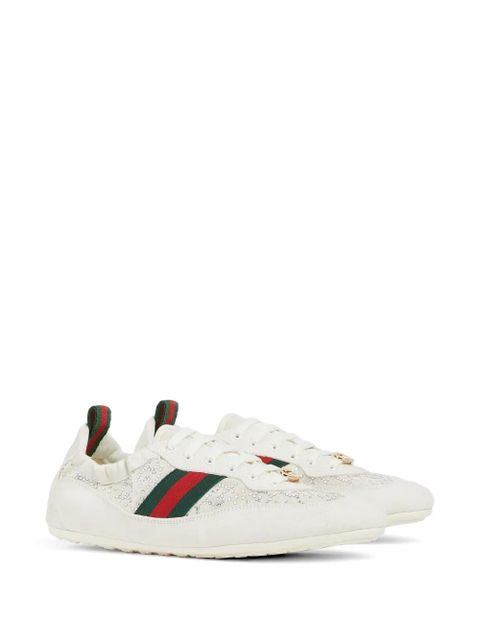 Gucci Shift GG crystal sneakers - Neutrals - zdjęcie produktu nr 2
