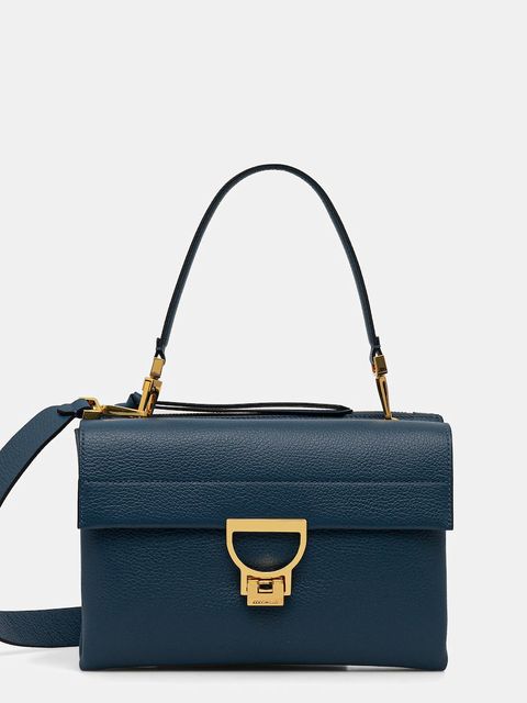 Coccinelle torebka skórzana ARLETTIS kolor niebieski E1 MD5 12 08 01 - zdjęcie produktu nr 1