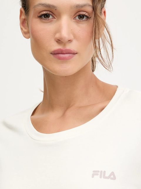 Fila piżama bawełniana kolor beżowy bawełniana FPW4189