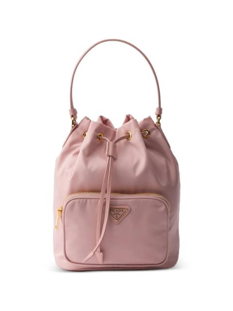 Prada Duet Re-Nylon bucket bag - Pink