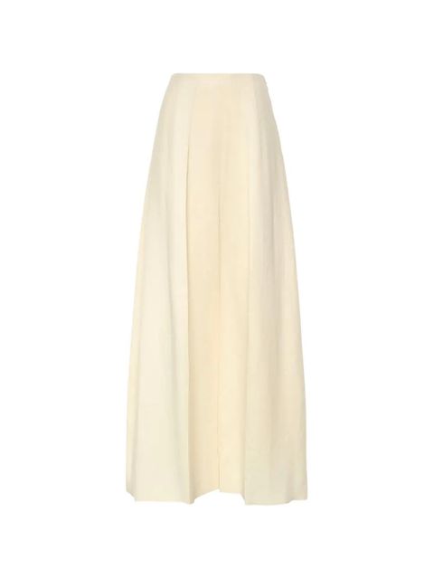 Loro Piana pleated palazzo long skirt - Neutrals - zdjęcie produktu nr 1