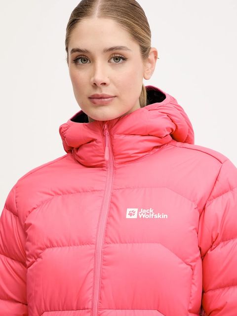 Jack Wolfskin kurtka sportowa puchowa Ather Down kolor różowy A60330 - zdjęcie produktu nr 2
