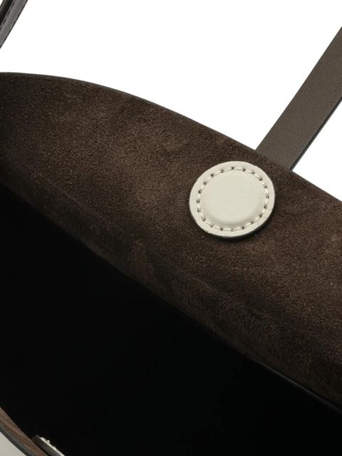 ETRO Pony buckle leather cross body bag - Neutrals