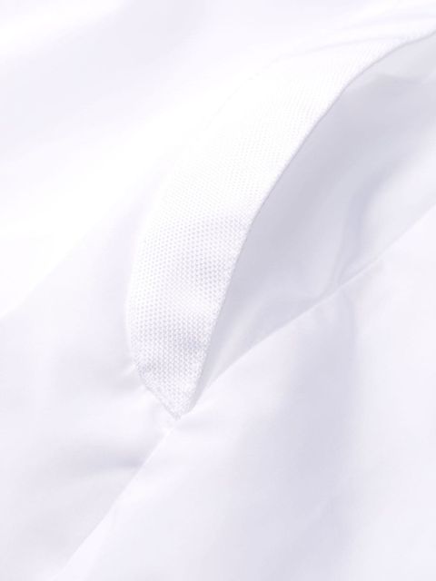 Moncler high-waist straight-leg trousers - White