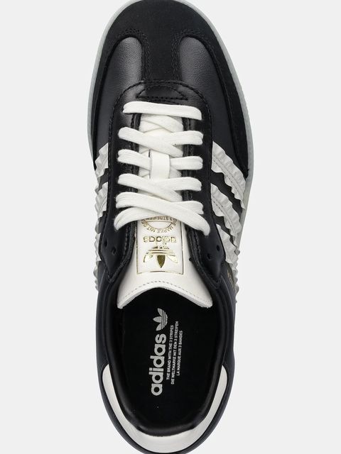 adidas Originals sneakersy skórzane Samba OG W damskie kolor czarny JR8831