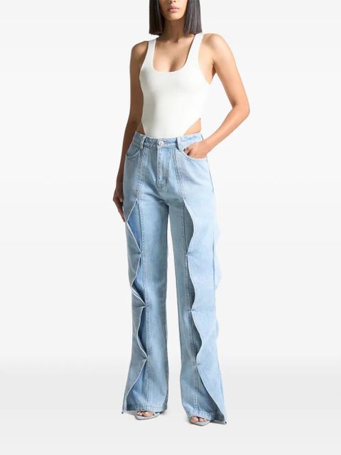 Manière De Voir Manon high-leg bodysuit - White - zdjęcie produktu nr 2