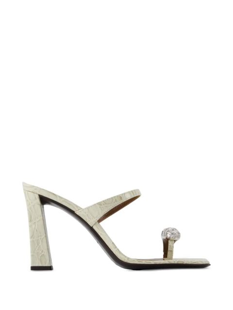 Giuseppe Zanotti Icon Ring heeled sandals - Neutrals - zdjęcie produktu nr 1