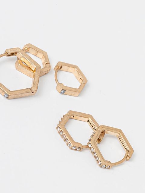 AllSaints kolczyki 3-pack - zdjęcie produktu nr 2