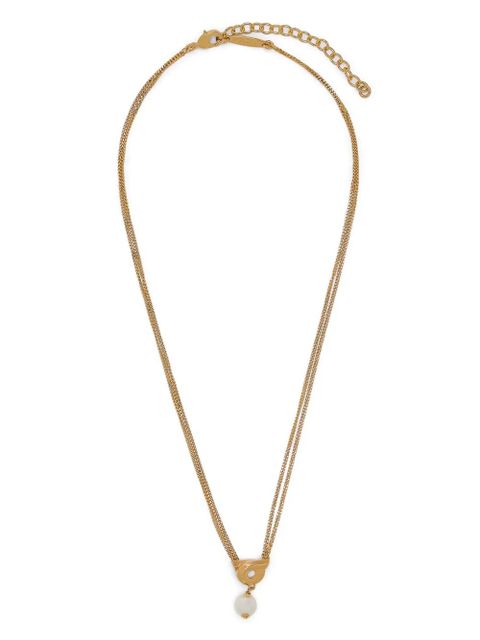 Ferragamo pearl-embellished necklace - Gold - zdjęcie produktu nr 1