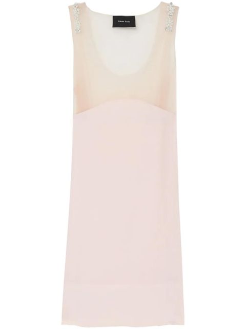 Simone Rocha pearl-embellished slip minidress - Neutrals - zdjęcie produktu nr 1