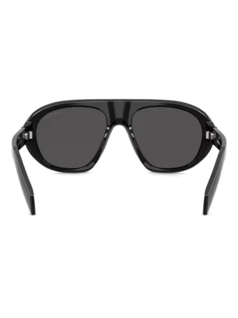 Prada Eyewear navigator-frame sunglasses - Black