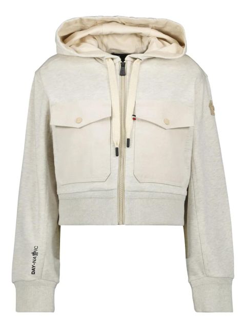 Moncler Grenoble zip-up hoodie - Grey - zdjęcie produktu nr 1
