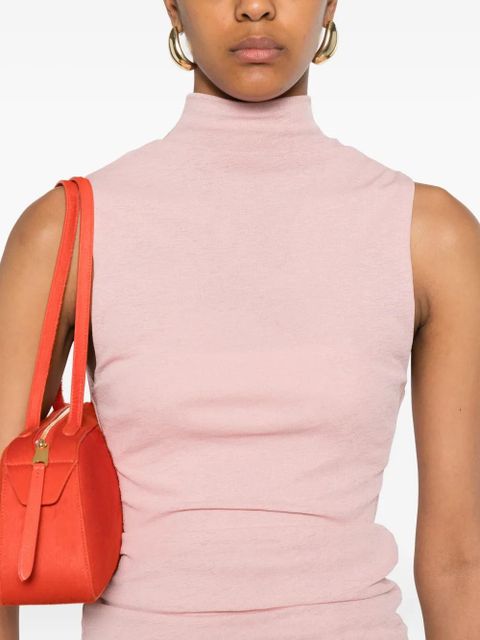 Nanushka turtleneck top - Pink