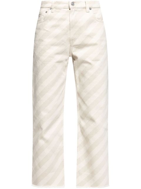 Marni striped trousers - White - zdjęcie produktu nr 1