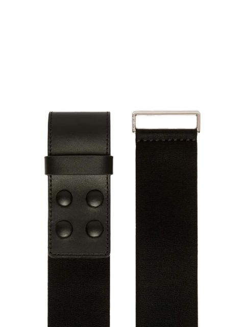 Max Mara buttoned leather belt - Black - zdjęcie produktu nr 2