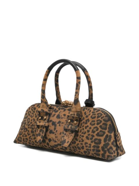 PINKO leopard-print tote bag - Brown