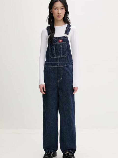 Dickies ogrodniczki jeansowe damskie - zdjęcie produktu nr 1