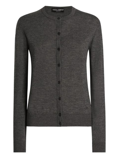 Dolce & Gabbana button-front cardigan - Grey - zdjęcie produktu nr 1