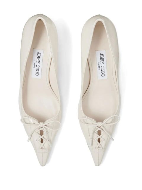 Jimmy Choo 50mm Scarlett pumps - White