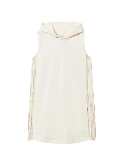 TWINSET pleated-detail mini dress - White - zdjęcie produktu nr 1