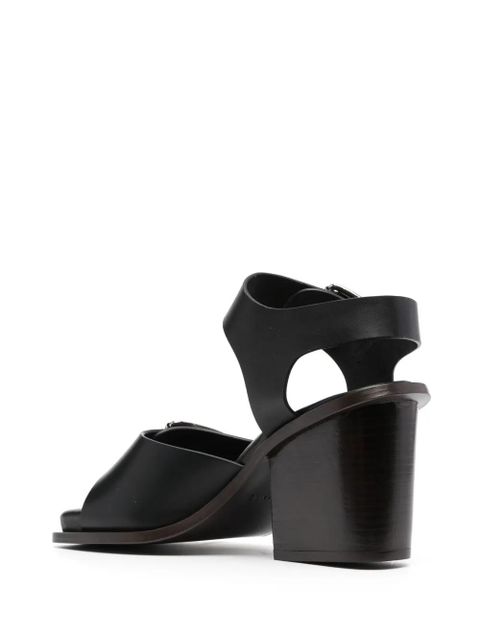 LEMAIRE 80mm leather sandals - Black - zdjęcie produktu nr 2
