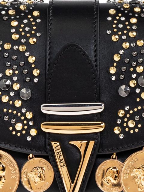 Versace Virtus shoulder bag - Black - zdjęcie produktu nr 2