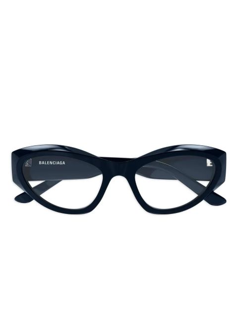 Balenciaga Eyewear cat-eye glasses - Blue - zdjęcie produktu nr 1