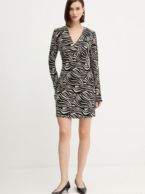 Morgan sukienka kolor czarny mini dopasowana RFARA - zdjęcie produktu nr 2