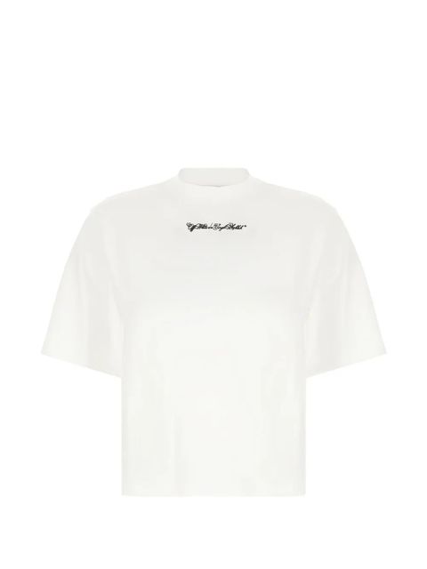 Off-White cotton T-shirt - zdjęcie produktu nr 1
