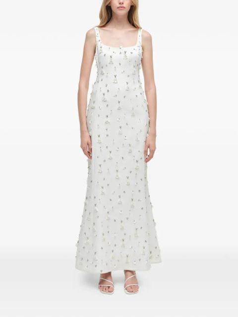 Simkhai Briella embelished dress - White - zdjęcie produktu nr 2